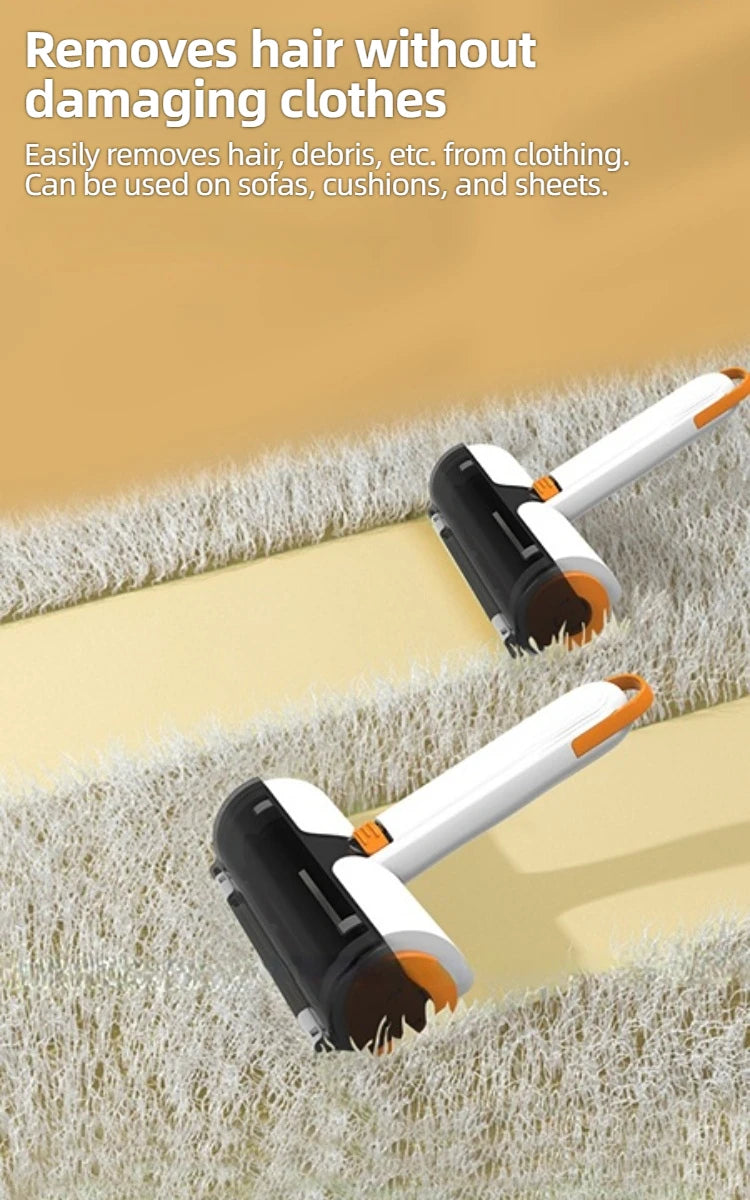 Pet grooming lint remover for clothes and furniture