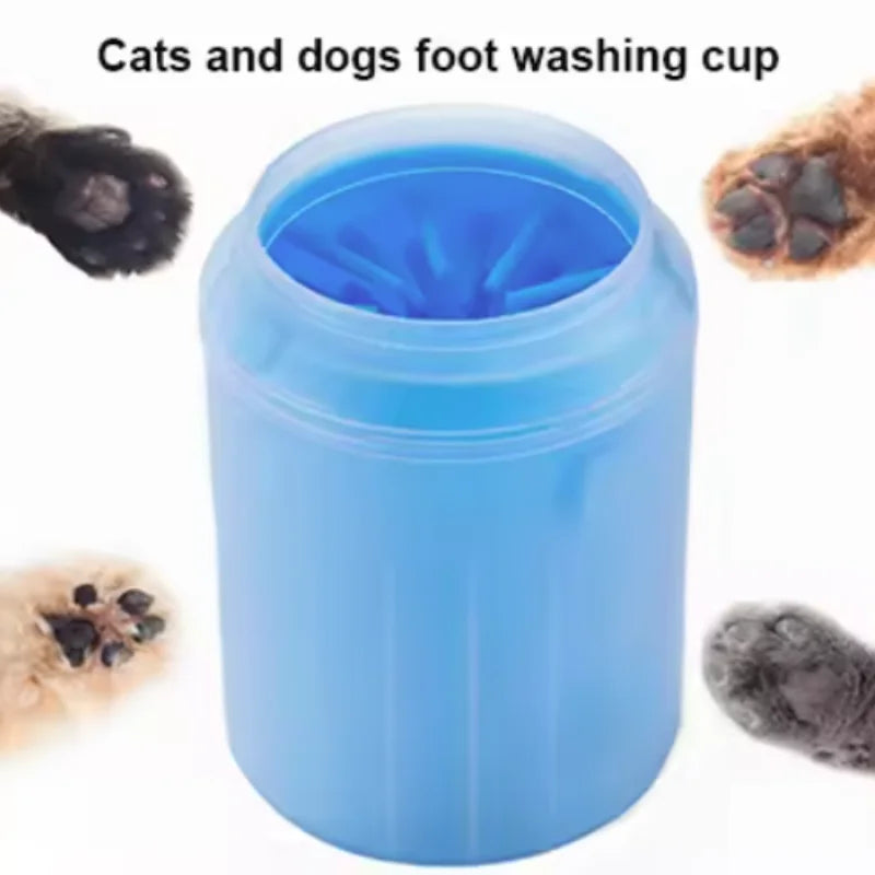 Easy to use dog paw cleaning cup 